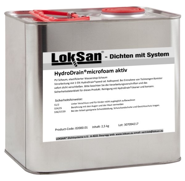 HydroDrain® microfoam 510 hochaktiv 2,5 kg